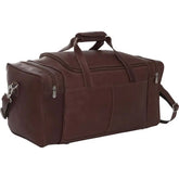 Piel Leather Small 17 inch Duffel Bag - Luggage Base